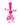 AUTOCOLLANT BIGOUD FUSCHIA