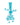 AUTOCOLLANT BIGOUD TURQUOISE
