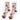 CHAUSSETTES FLEURS GITANE ROSE