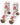 CHAUSSETTES FLEURS GITANE ROSE