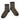 CHAUSSETTES LOCRONAN RAYE NOIR/OR