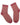 CHAUSSETTES LOCRONAN RAYE VIEUX ROSE/OR
