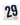 COUSSIN CHIFFRE BRETAGNE 29 BLEU R