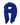 FOULARD JANNY INDIGO