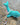 GRIGRI BALEINE TURQUOISE