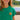 ROBE EPONGE CLEO GREEN