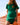 ROBE EPONGE CLEO GREEN