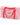 SAC A LANGER HOEL RAYE ROUGE BLANC