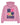 SWEAT ZIPPE BZH PEPS BUBBLE PINK