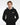 SWEAT ZIPPE DRAPEAU BRODE NOIR