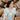 T-SHIRT ADDICT MINT CARIBBEAN BLUE