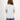 T-SHIRT COL V BIGOUD BLEU CIEL