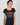 T-SHIRT FEMME TYPO MARINE
