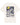 T-SHIRT VAGUE IVORY PRINT BLEU