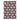 TORCHON GALET NOIR/FUSHIA