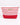 TROUSSE DE TOILETTE GARENE TRICOT RAYE ROUGE