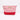 TROUSSE DE TOILETTE GARENE TRICOT RAYE ROUGE