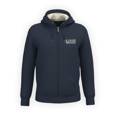 SWEAT ZIP DOUBLE SHERPA