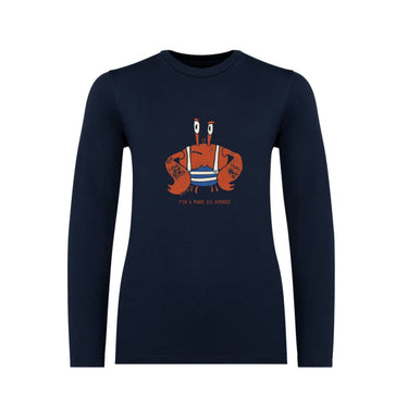 T-SHIRT ML KID CRABE MARCEL