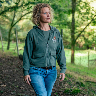 VESTE ZIP PETALE